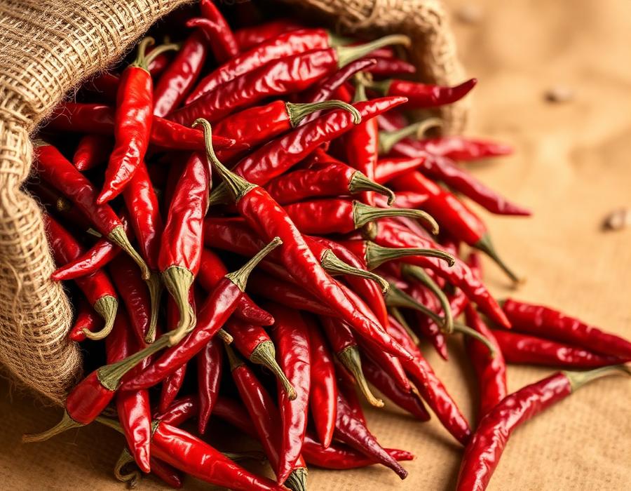 Chilli export range