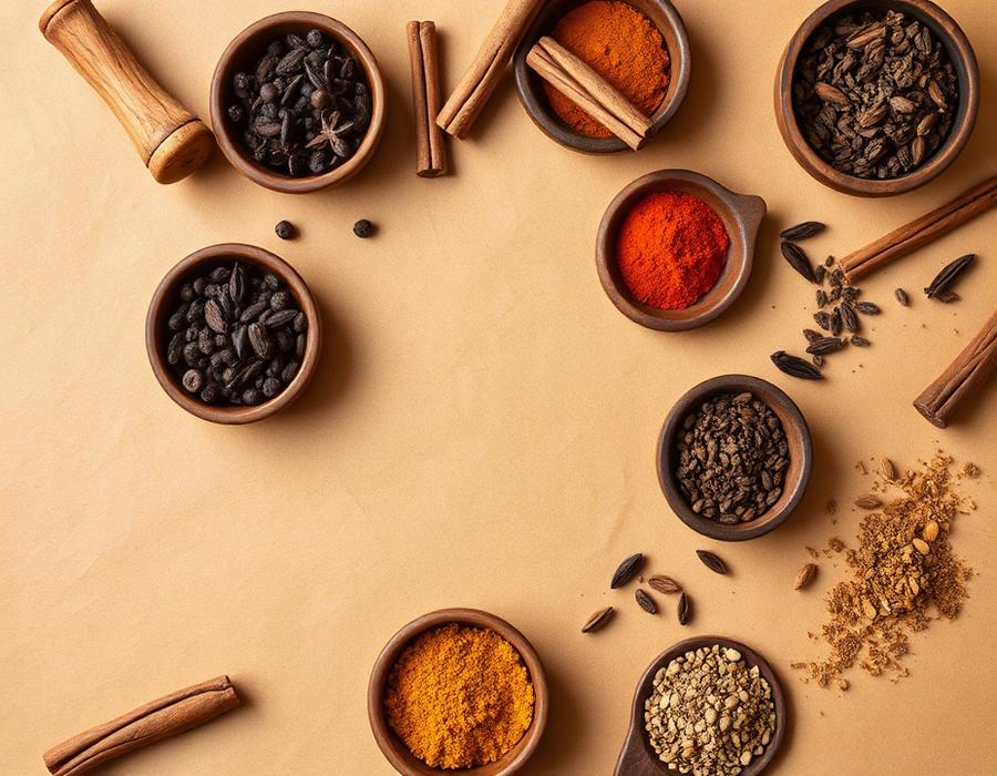 Spices export range